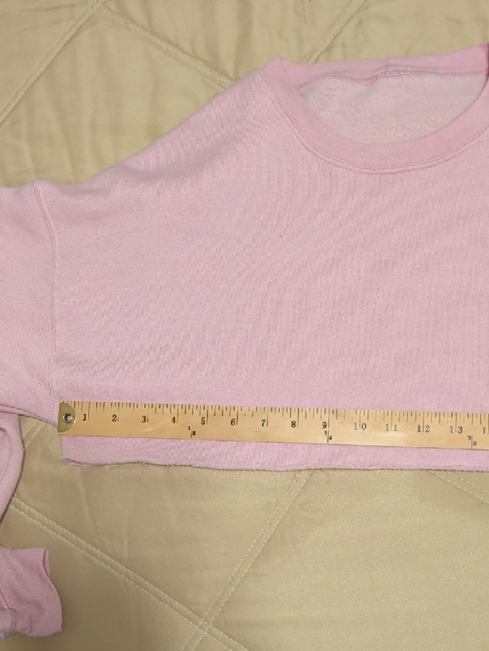 ALO Yoga Extreme Cropped Pullover Sweatshirt in Flamingo - Picture 8 of 10